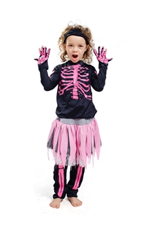 skeleton costume for girl  