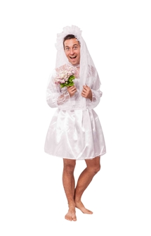 Cosplay wedding dress